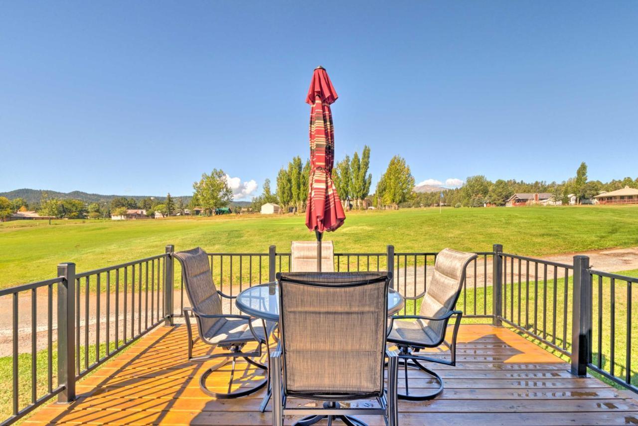 Bright Ruidoso Condo With Deck And Golf Course Views! ภายนอก รูปภาพ