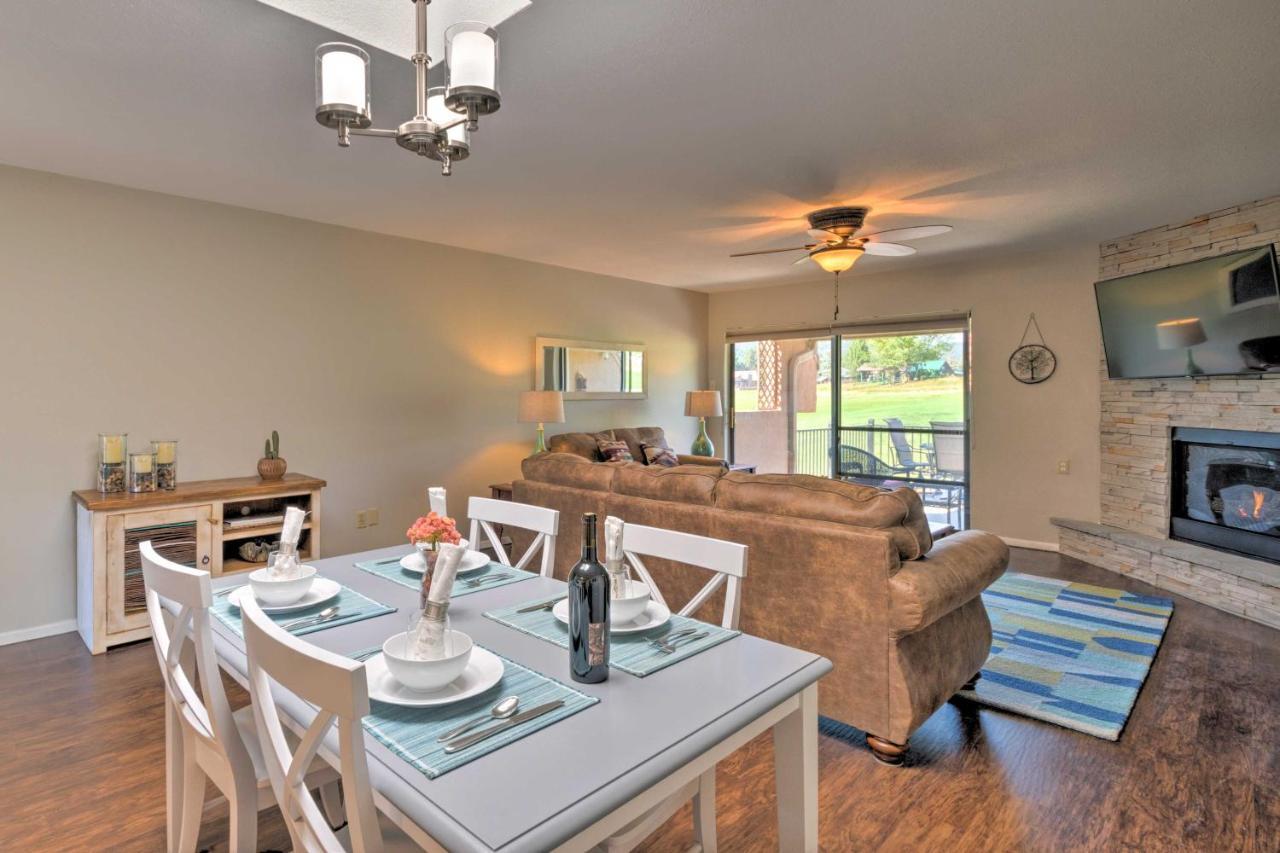 Bright Ruidoso Condo With Deck And Golf Course Views! ภายนอก รูปภาพ
