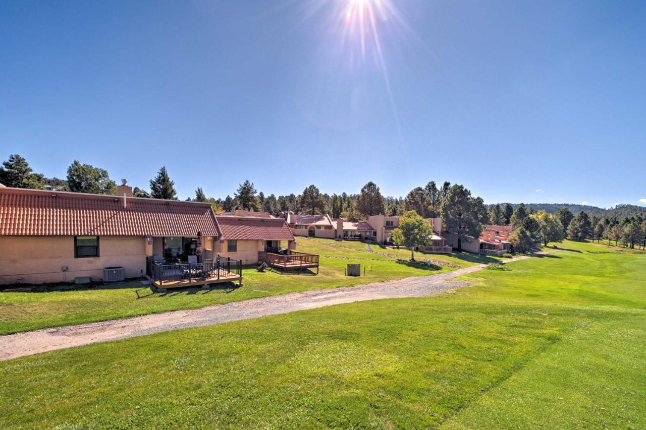 Bright Ruidoso Condo With Deck And Golf Course Views! ภายนอก รูปภาพ