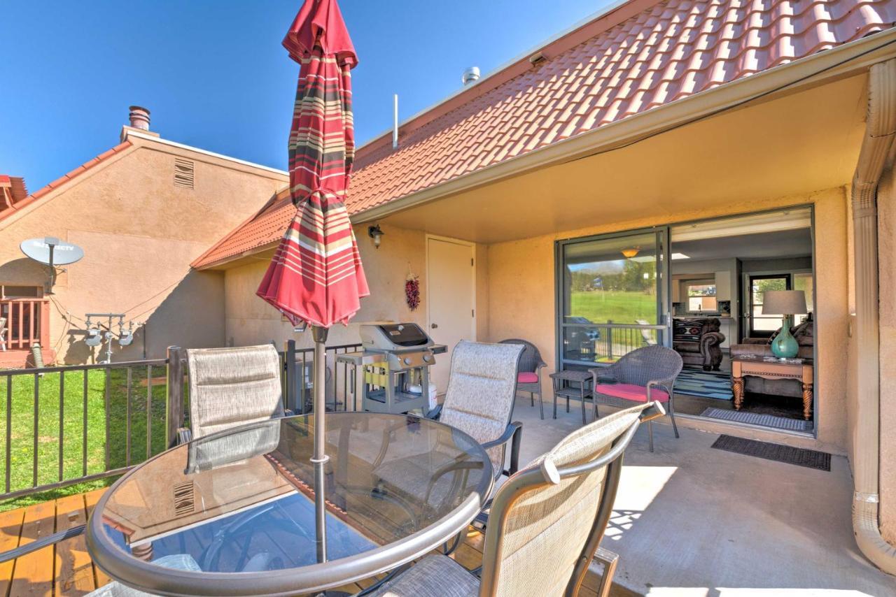 Bright Ruidoso Condo With Deck And Golf Course Views! ภายนอก รูปภาพ
